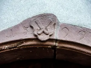 architrave chiave del 1599 (© J.E)