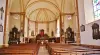 Interior of the Saint-Gurval church