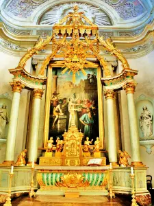 Retablo de la iglesia (© Jean Espirat)