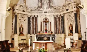 The interior of the Church of St. Martin