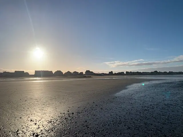 Centrale Strand van Hermanville sur Mer - Recreatiegebied in Hermanville-sur-Mer