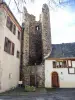 The robbers tower, seen from the church square (© J.E)