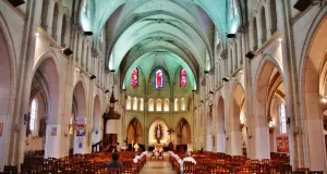 Interior de la iglesia