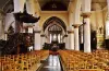 Interieur van de Sint-Vaastkerk