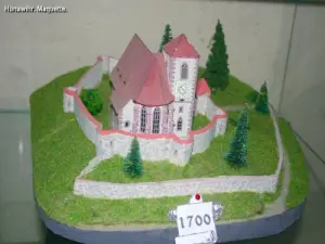 Um dos modelos da capela medieval