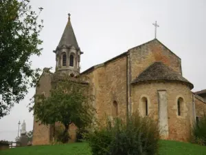 Église d'Illiat (© OT Val de Saône Chalaronne)