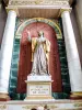 Altar of the Sacred Heart of Jesus - Church of Indevillers (© J.E)