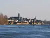 Ingrandes-Le Fresne sur Loire - モントレラから見たFresne-sur-Loire