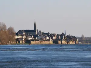 モントレラから見たFresne-sur-Loire