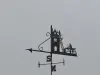 Le Fresne-sur-Loire - Weather vane on a roof