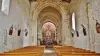 The interior of the church