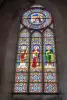 蒙特-罗兰大教堂的彩色玻璃窗(J.E)
