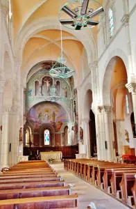 L'interno della chiesa di Notre-Dame