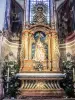 Autel de la Vierge miraculeuse - Basilique de Thierenbach (© J.E)