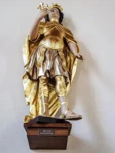 Kientzheim - Estatua de San Luis - Capilla de los Santos Félix -et-Régule (© JE)