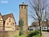 Kessler-Turm mit Storchennest (© Jean Espirat)