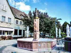 Sigolsheim - Fontaine Sainte-Richarde (© JE)