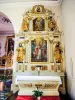 Altar und Altarbild von Saint-Léger - Koestlach Kirche (© J. E)
