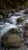 Remontée de la rivière Falaise vers la cascade Dany