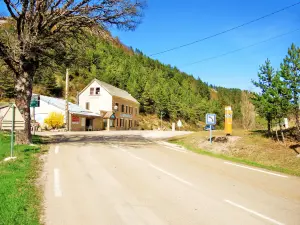 Der Col de Cabre gesehen Drôme (© Jean Espirat)