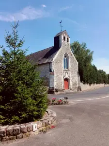 Kerk St. Genevieve, het stadsplein