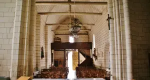 Het interieur van de kerk