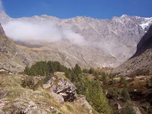 Vallon des Condamines, acima do refúgio de Gioberney (© J.E)