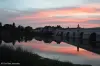 Sunset at La Charité-sur-Loire (© Charlène Jorandon)
