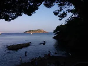 Ile Verte vue du Mugel