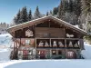 Le Hameau des Alpes en invierno