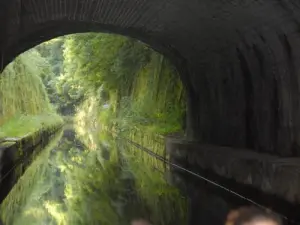 Kanal aus einem der drei Tunnel