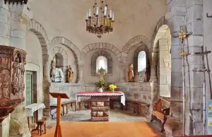 The interior of St. Blaise Church