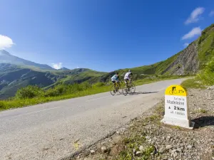 Route du Col de la Madeleine de La Léchère les Bains