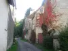 La Roche-Morey - Une rue du vieux village