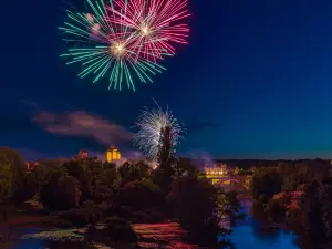 Fuegos artificiales del 14 de julio (© Guillaume Hareux)