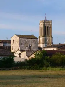 Templar tower and church