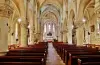 Het interieur van de kerk