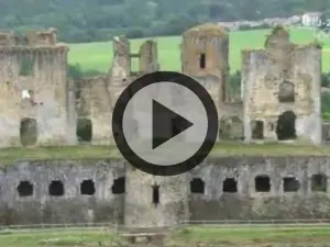 The castle of Lagarde in Ariège