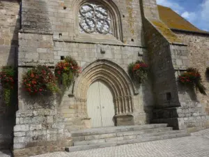 Entering the Church of St. John