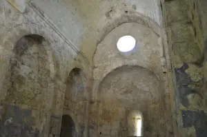 Interior de la capilla de Sainte-Anne de Goiron