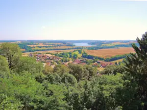 Panorama East, from the rampart (© Jean Espirat)