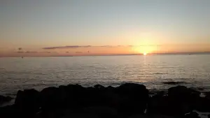 Sunset on the island of Ouessant