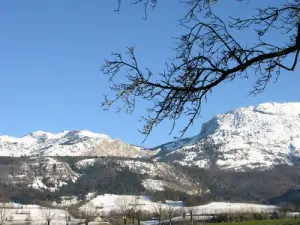 Col de l'Arc in Lans-en-Vercors inverno