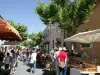 Provençaalse markt - Laragne - donderdagochtend