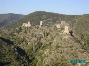 The 4 castles Lastours