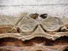 Ornamentos de verga da janela do antigo claustro (© Jean Espirat)