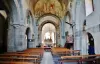 Interior of the abbey church