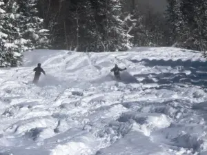 Канрусская зона для опытных лыжников