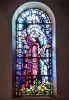 教堂的彩色玻璃窗（© J.E）