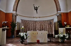 Interieur van de kerk